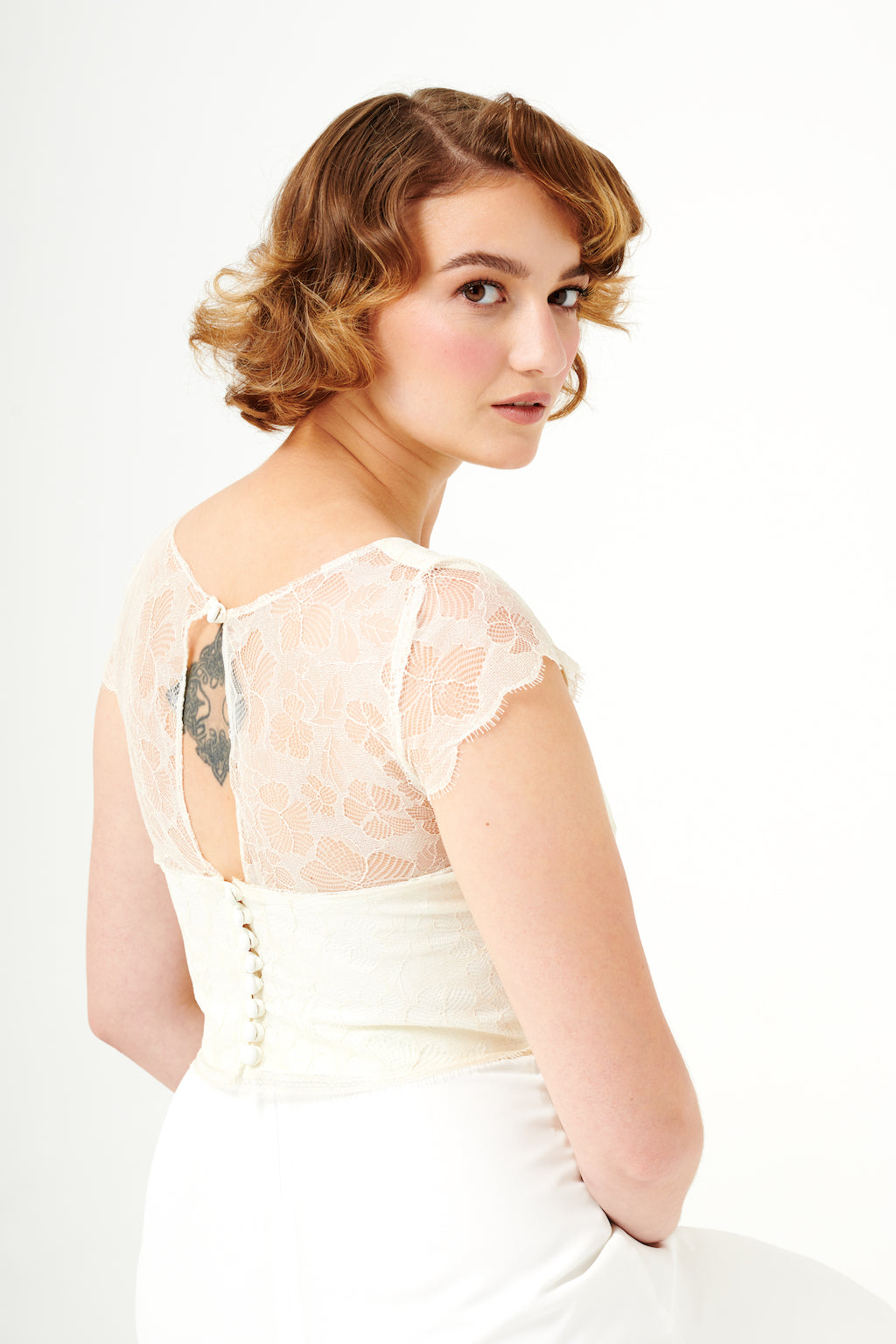 Misty Roses | Jupe de mariée coupe A