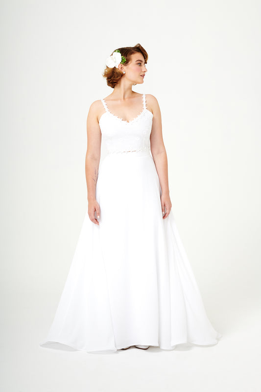 Tristesse d'été | Bustier de mariée en dentelle