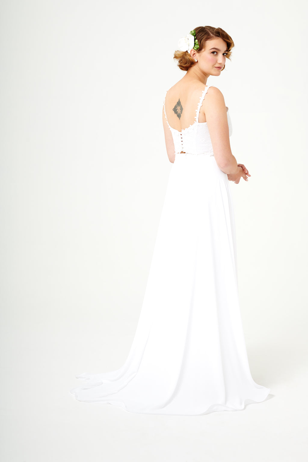 Tristesse d'été | Bustier de mariée en dentelle