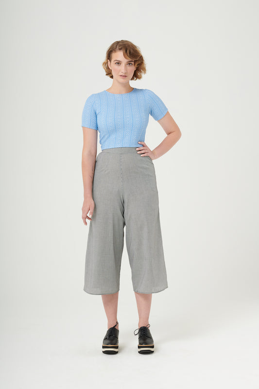 Bang Bang | Crop Top | Sky Blue