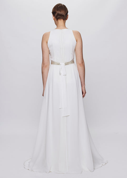 Rebel Girl | Robe de mariée en mousseline coupe A