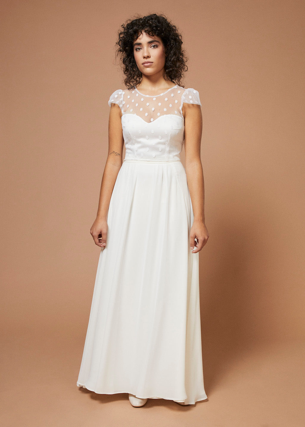 Mystères de l'amour | Jupe ample en chiffon
