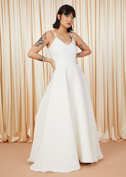 Leçons de princesse | Robe longue trapèze