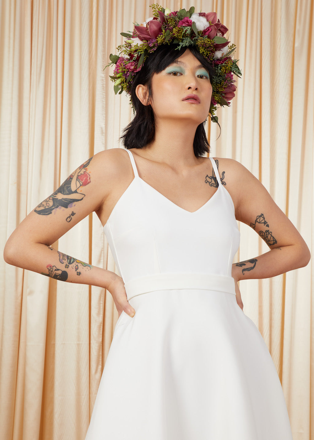 Leçons de princesse | Robe longue trapèze