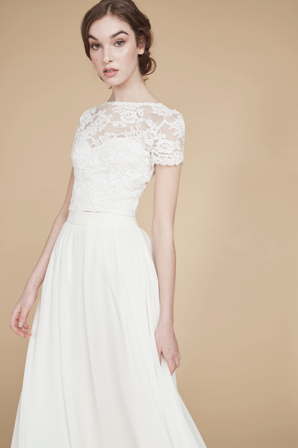 Mystères de l'amour | Jupe ample en chiffon