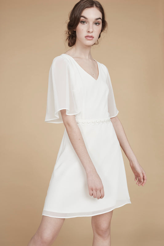 Retiens La Nuit | Robe de mariée à manches cloche