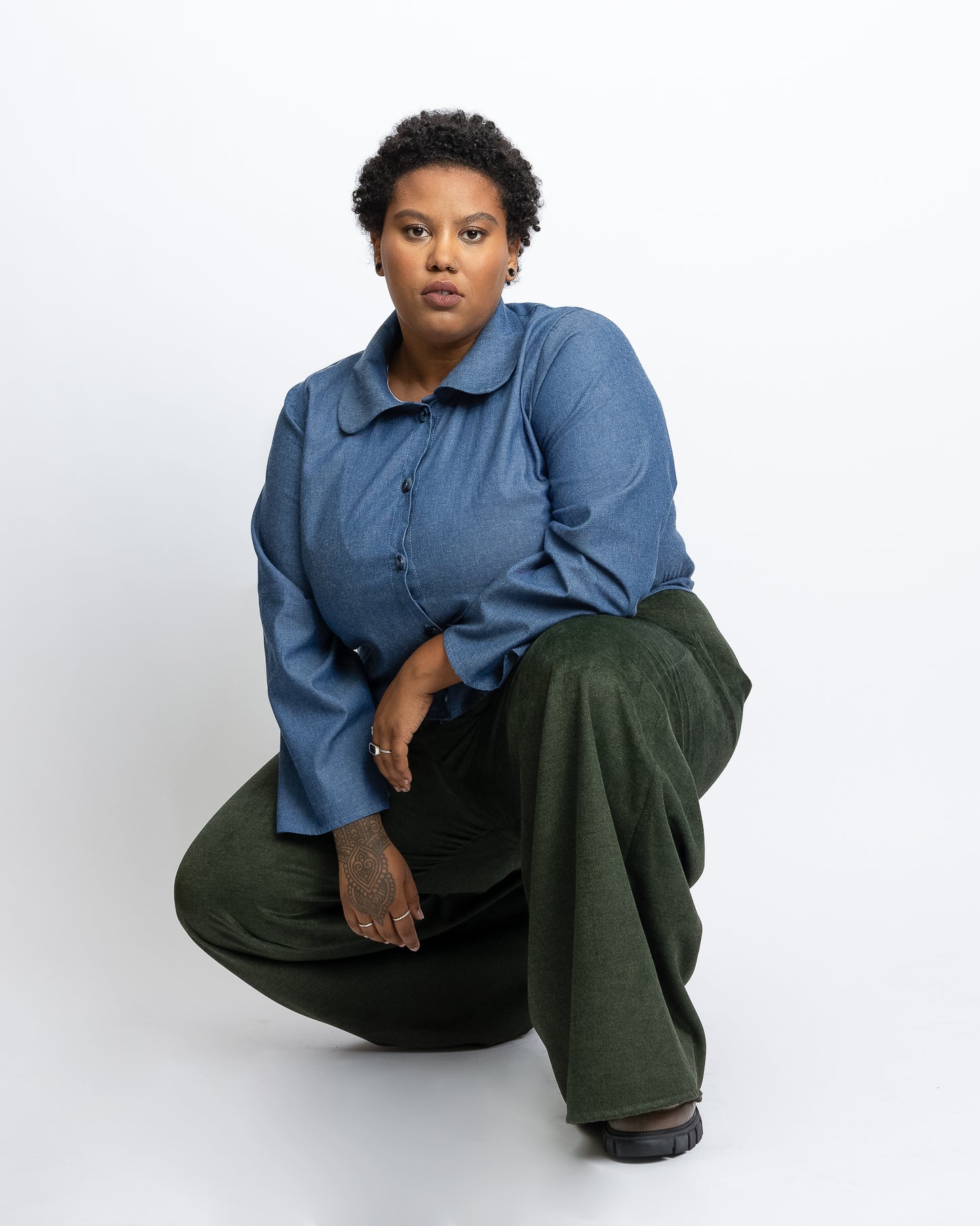Nobody's Baby | Boxy Long-Sleeved Blouse