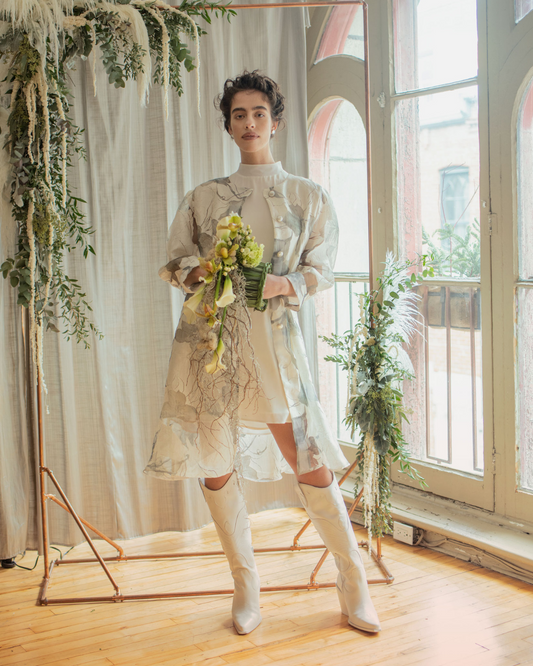 Daydream | Robe veston en organza