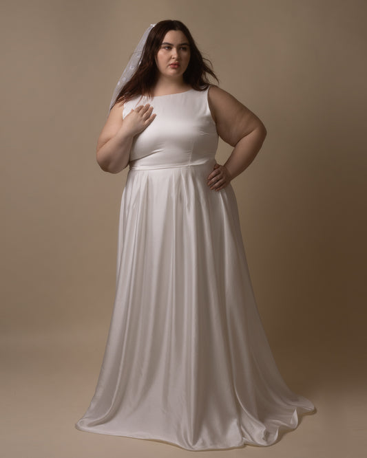 Chelsea Morning | Robe de mariage en satin