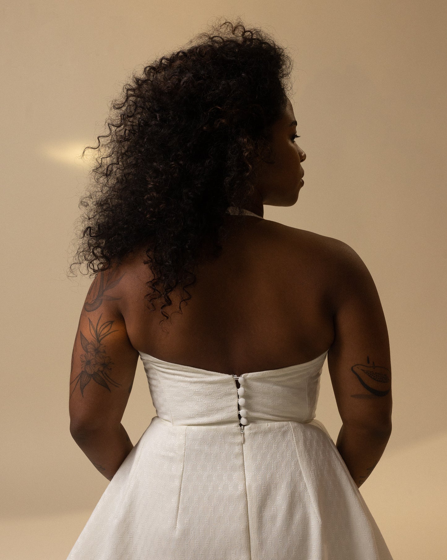 Paroles | Robe licou en brocart