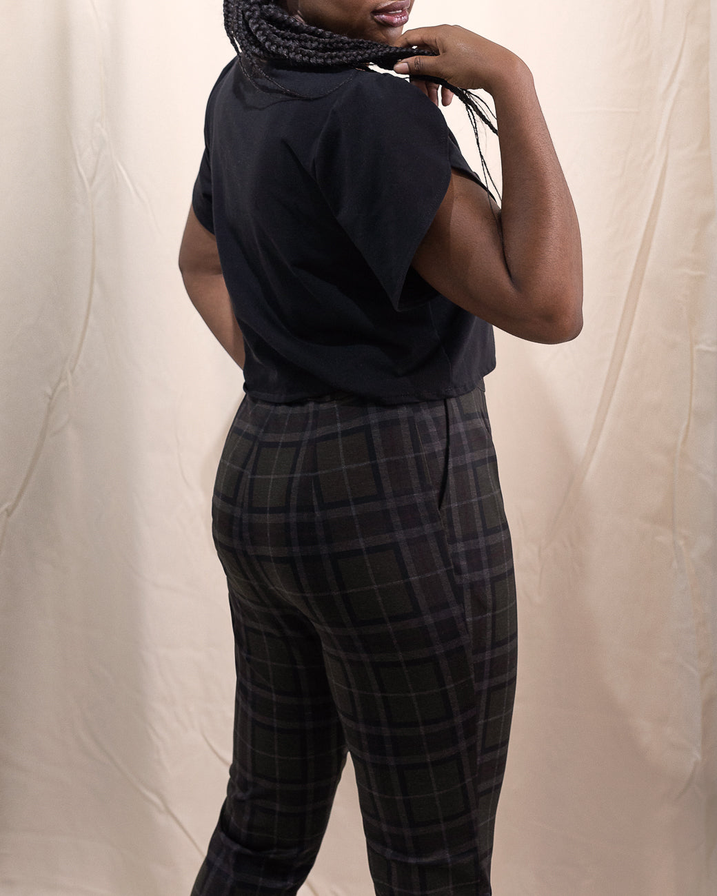 California Nights | Pantalon extensible à plis