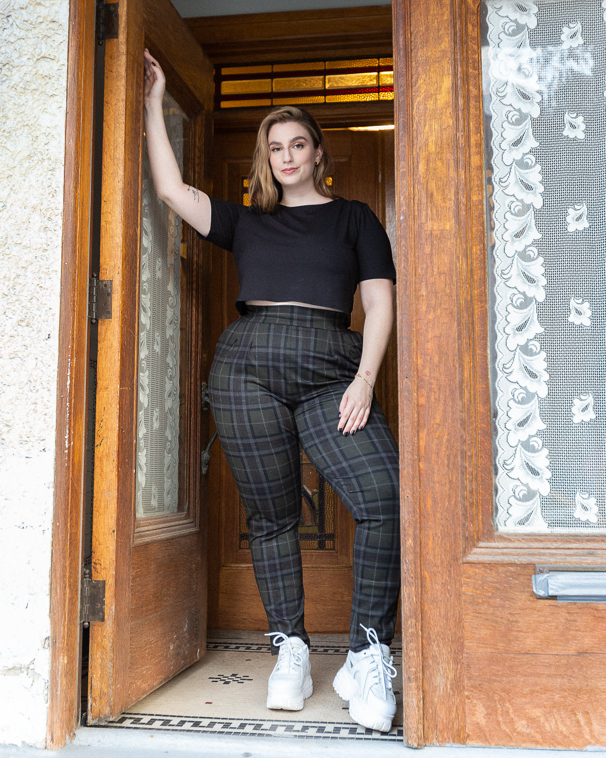 California Nights | Pantalon extensible à plis