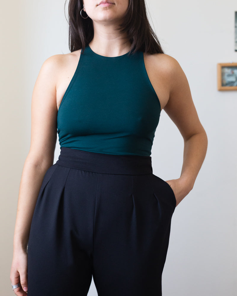 California Nights | Pantalon extensible à plis