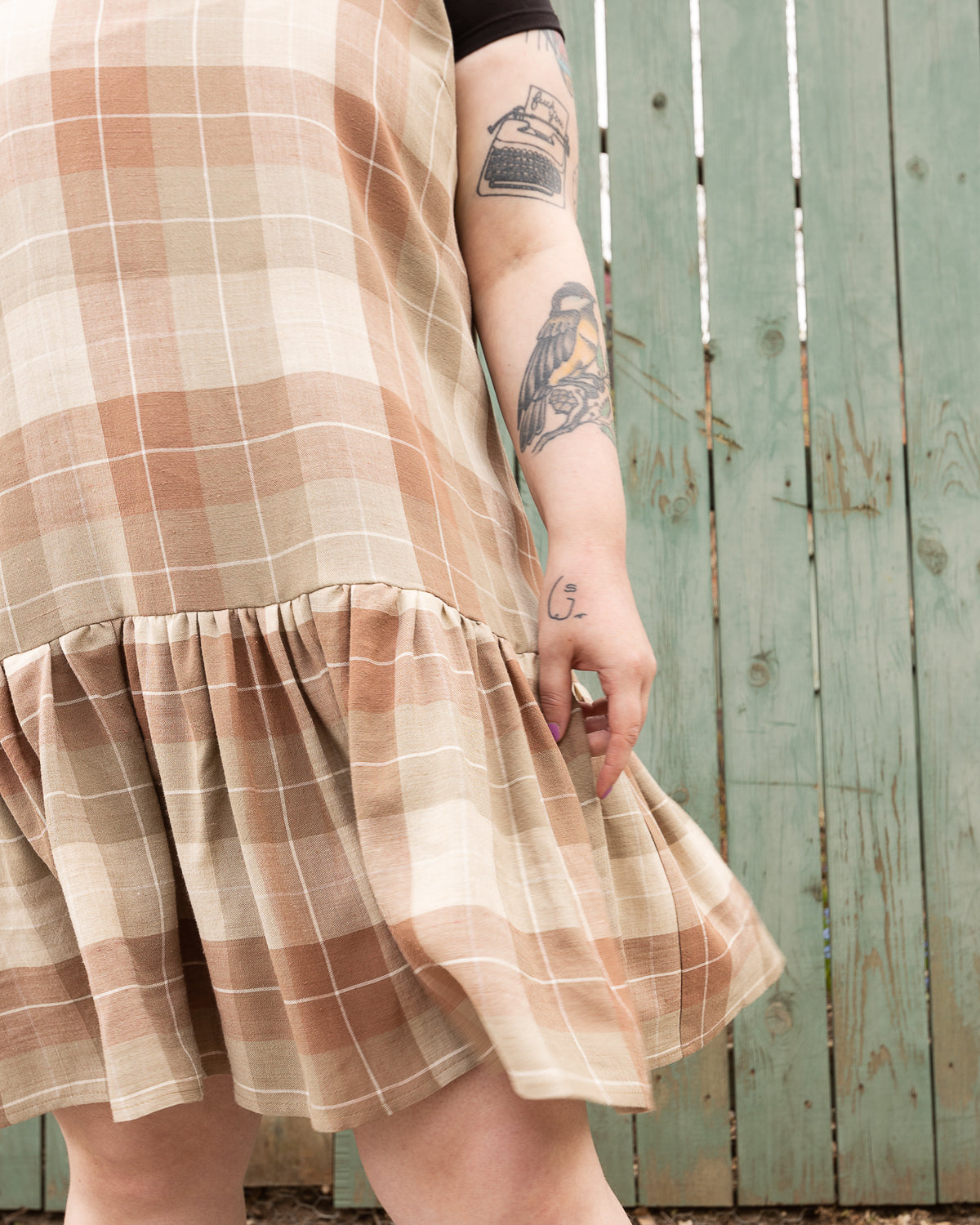 And She Was | V-Neck Tunic Dress