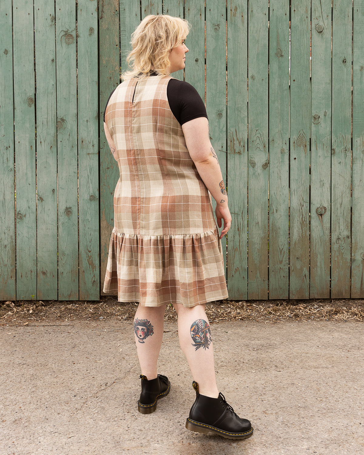 And She Was | V-Neck Tunic Dress