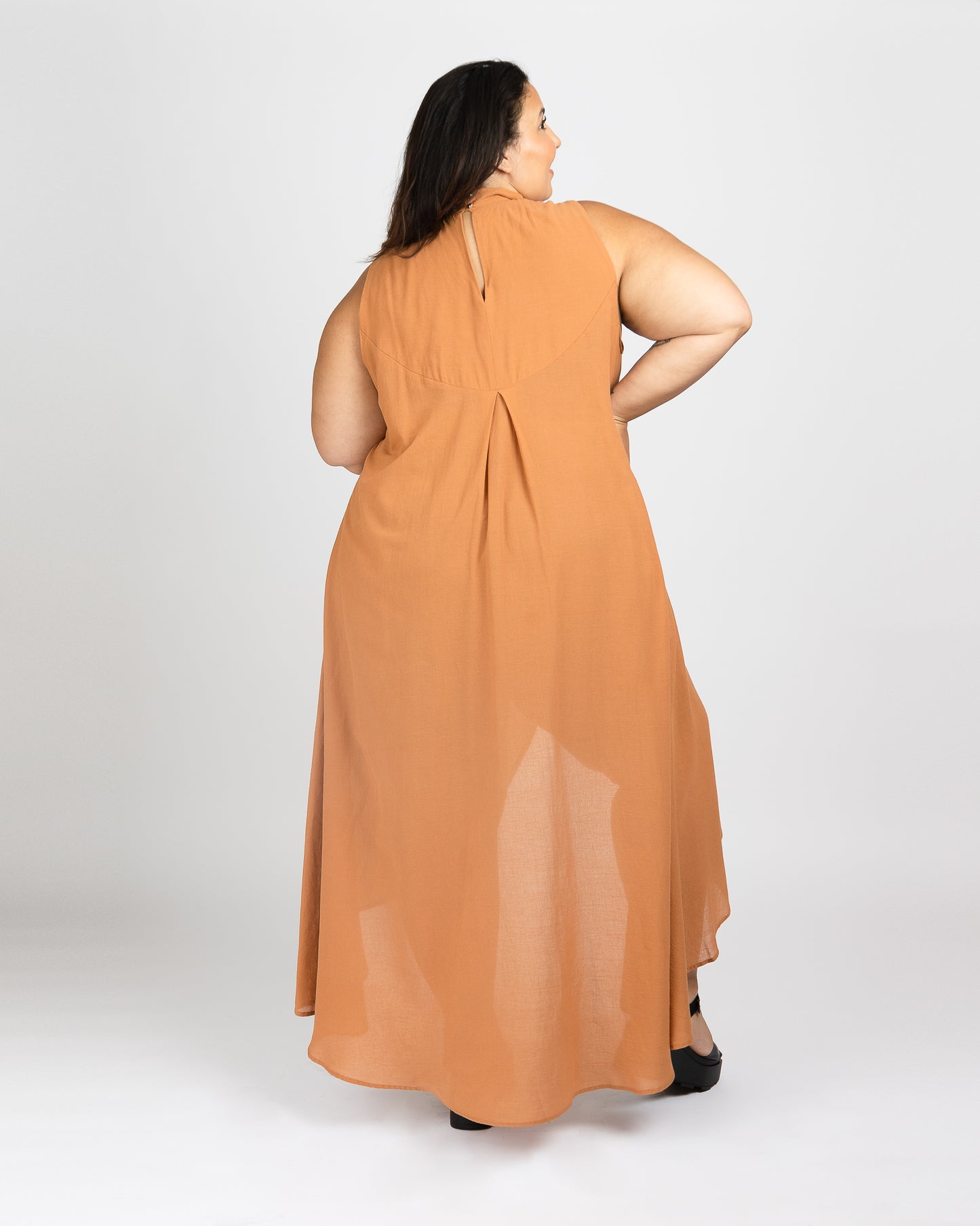 Earth Intruders | Sleeveless Wrap Mumu