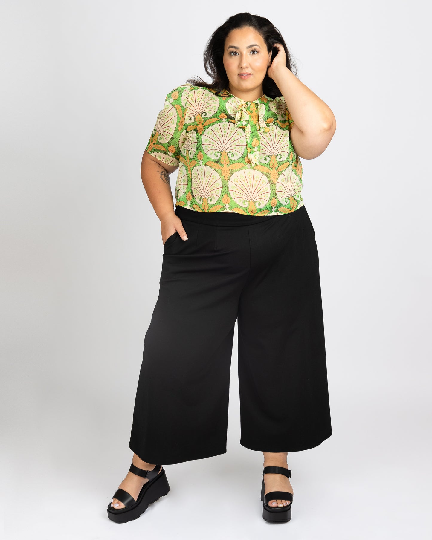 Honey Trap | Chiffon Bow Blouse