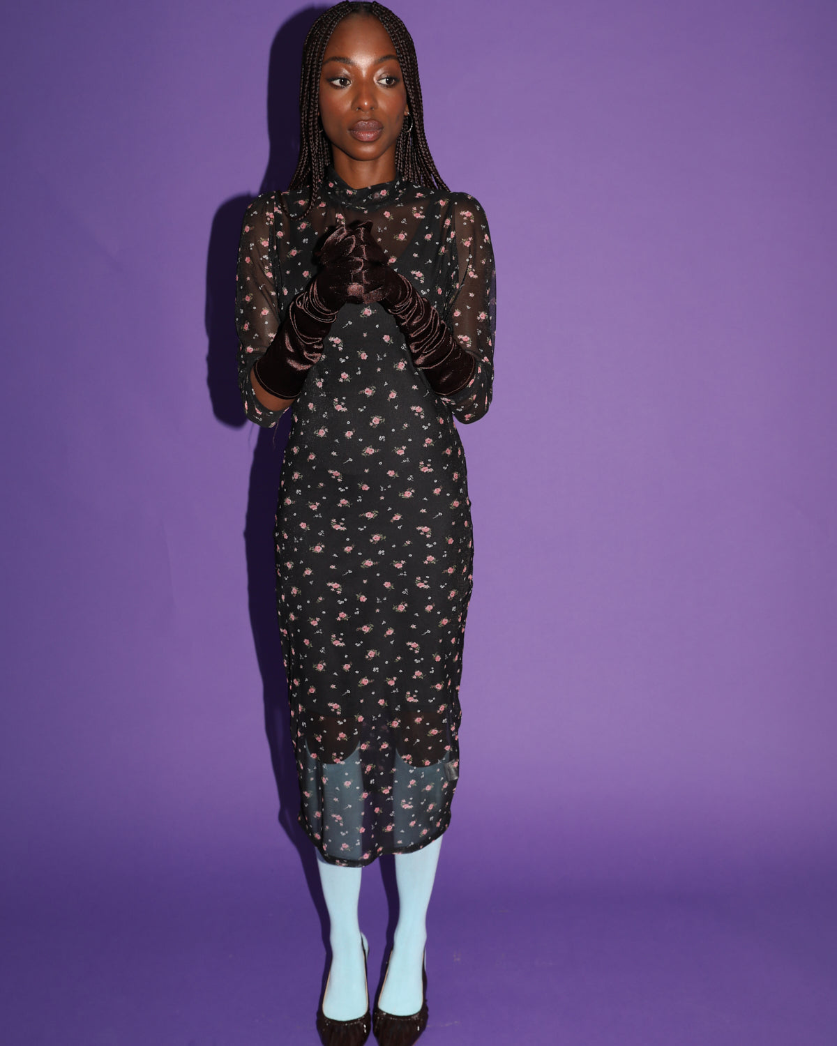 Crocodile Rock | Robe ajustée en Maille