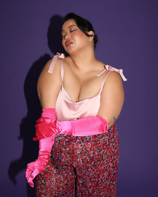 1999 | Satin Bustier Crop Top