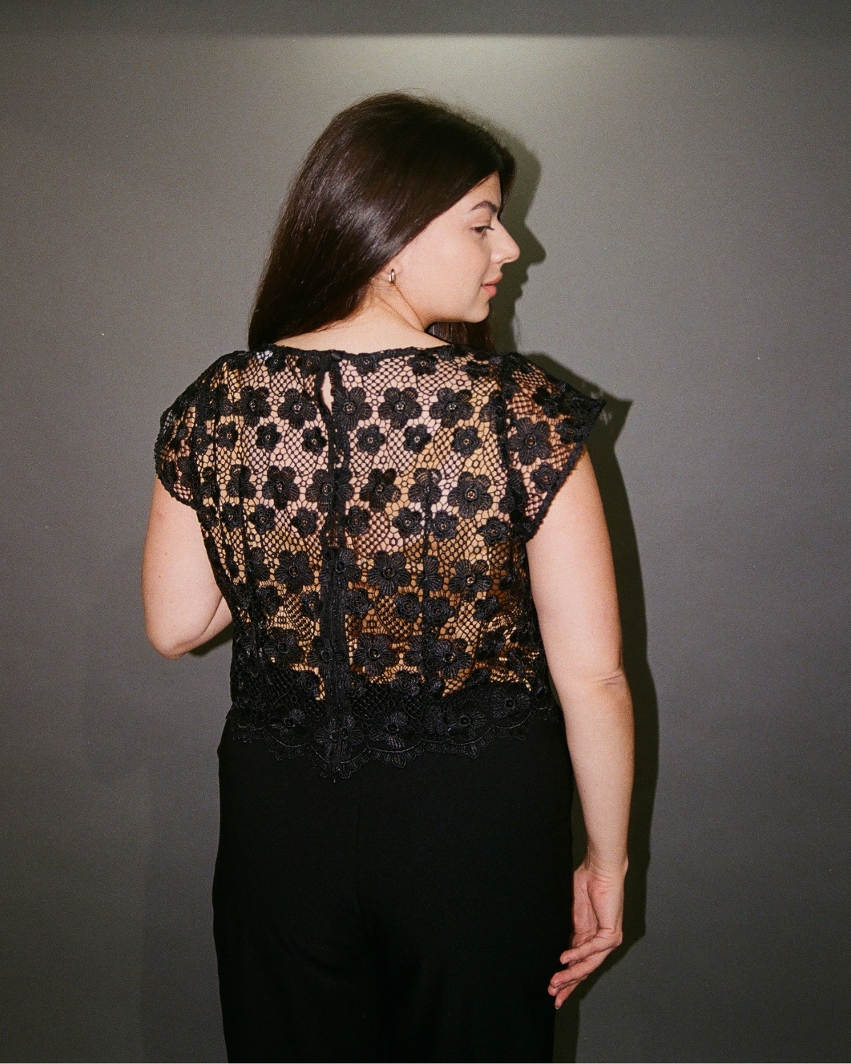 Detroit 442 | Lace Boxy Top