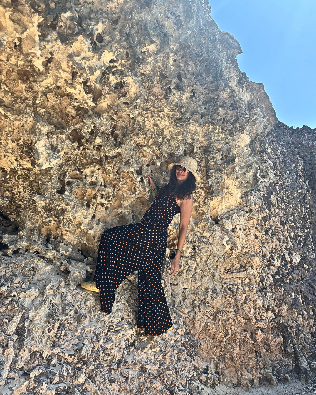 Maria Baila | Combinaison à Jambe Large avec Ceinture