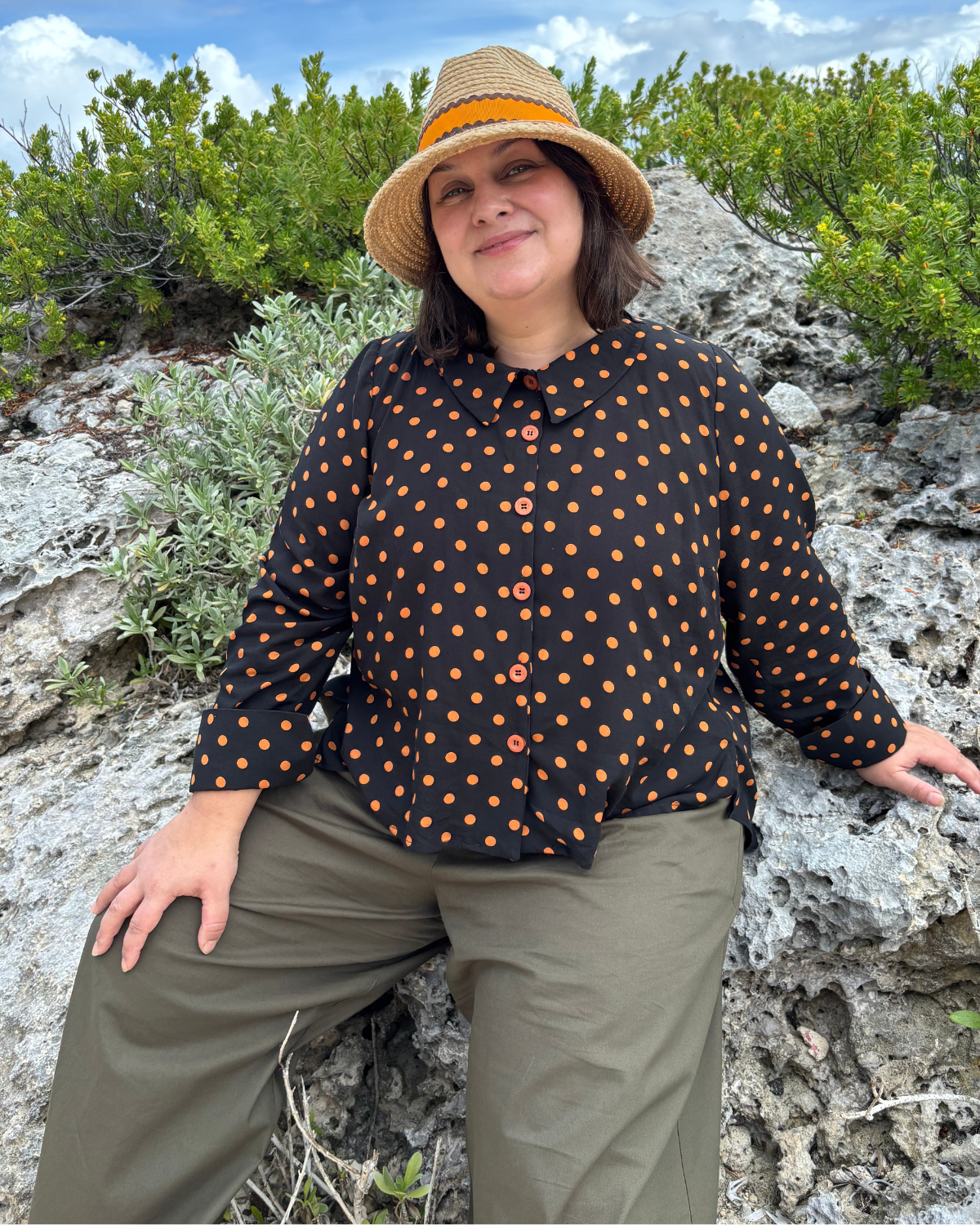 Get Back | Blouse fluide À Manches Longues