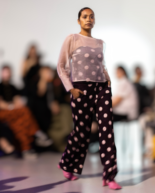 Waterfalls 2.0 | High Waisted Belt Joggers | Bonbon Rose