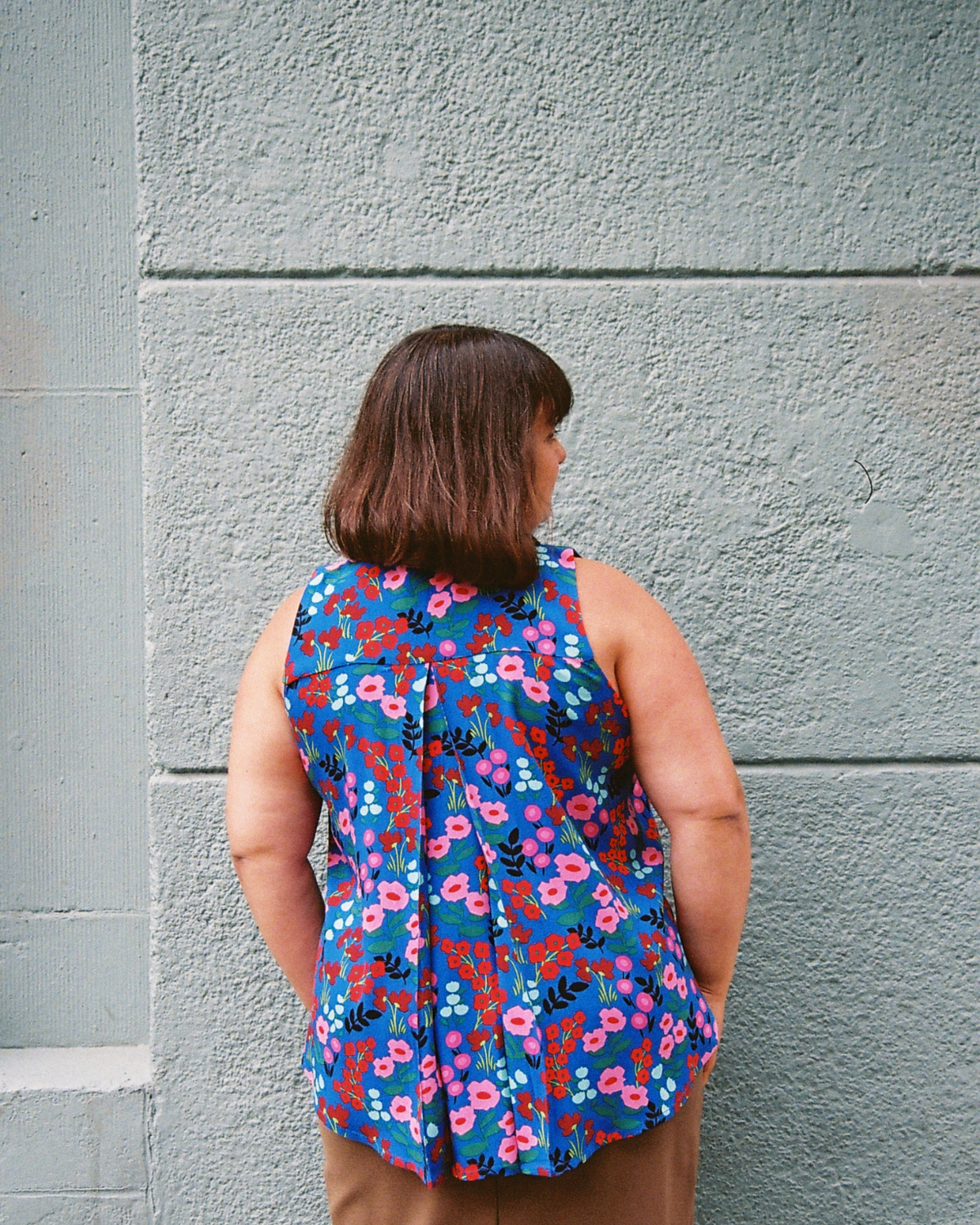 Get Back | Sleeveless Flowy Blouse