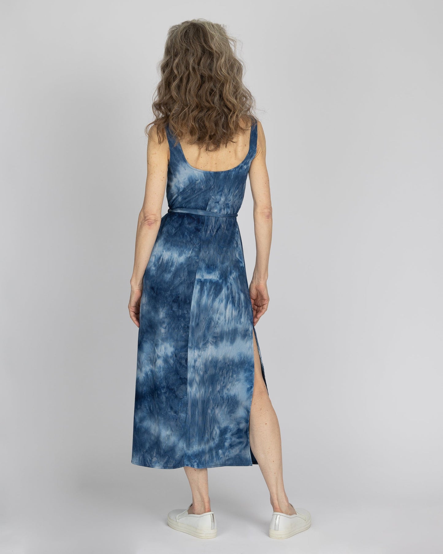 Sliver Midi | Pullover Slit Dress