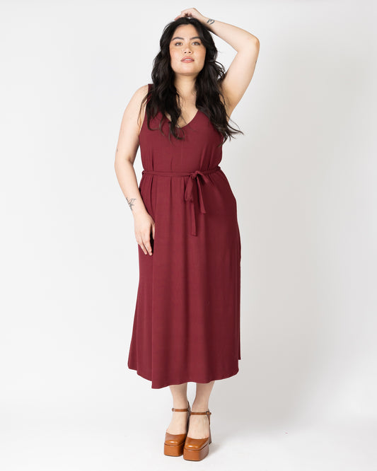 Sliver Midi | Robe pull avec fente