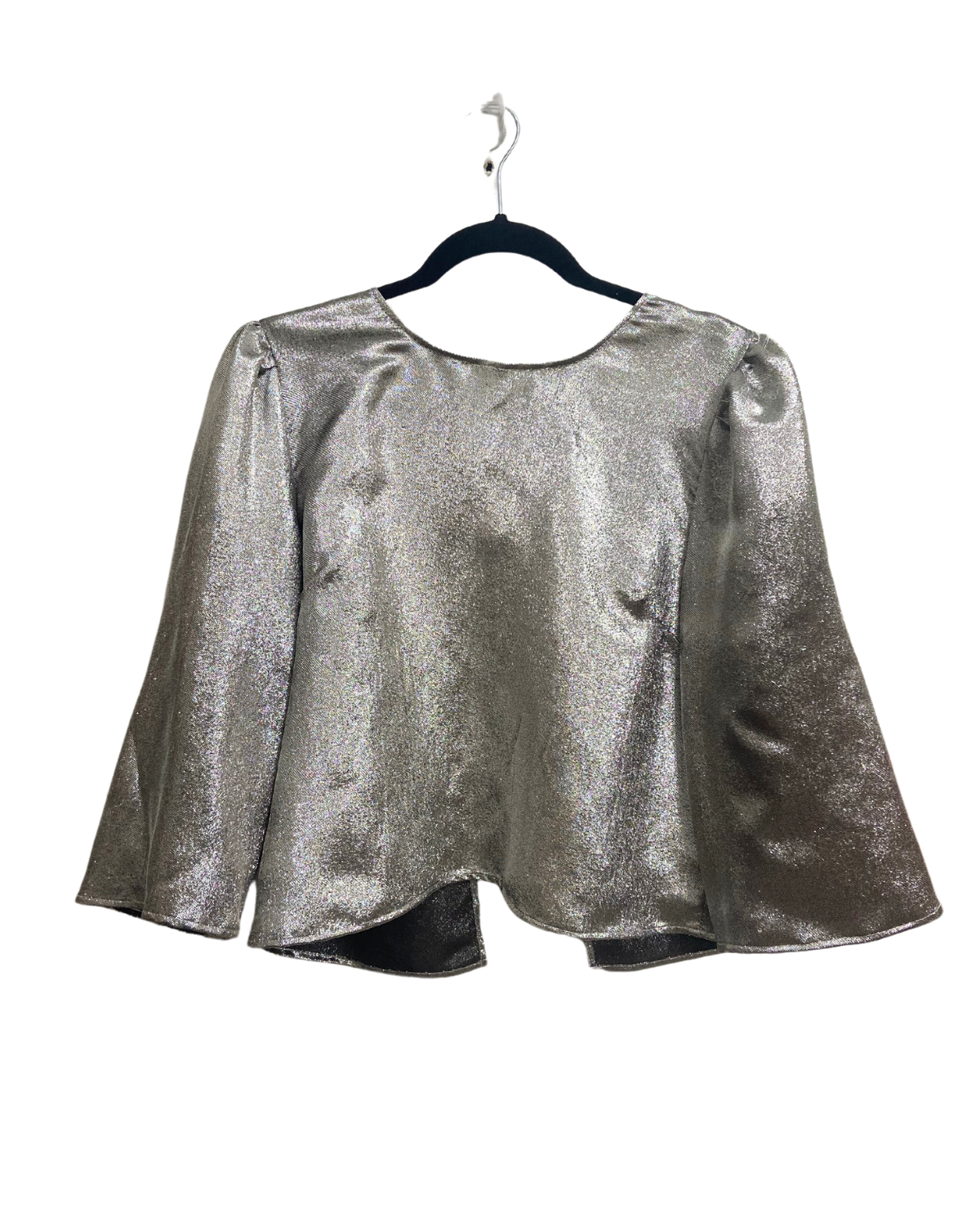 Shimmer | Reversible Silk Bow Bolero