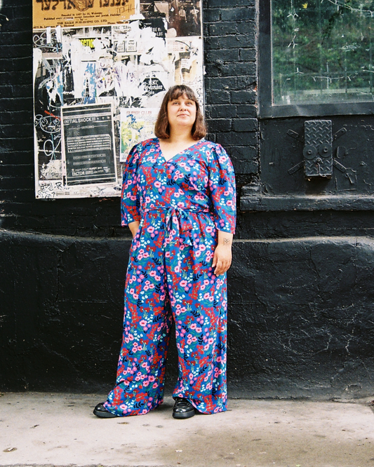 Born in 77 (2.0) | Belted Wide-Legged Jumpsuit