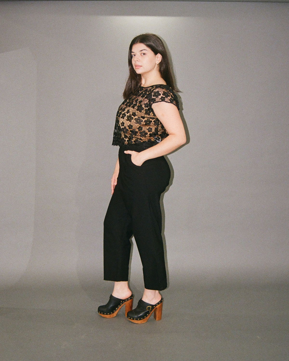 Detroit 442 | Lace Boxy Top