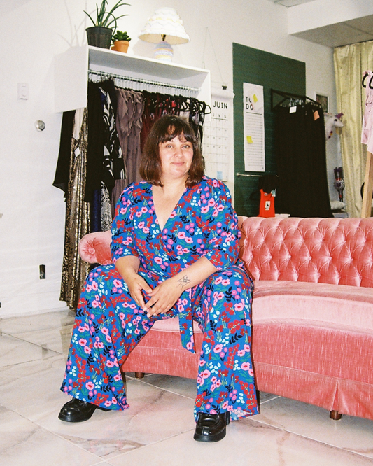 Born in 77 (2.0) | Belted Wide-Legged Jumpsuit