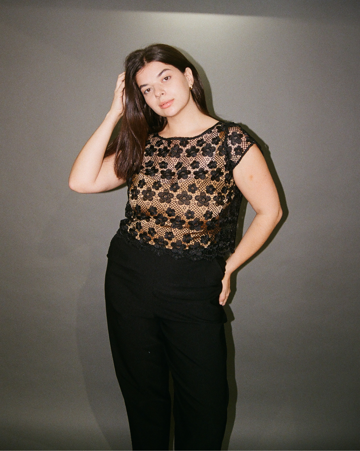 Detroit 442 | Lace Boxy Top