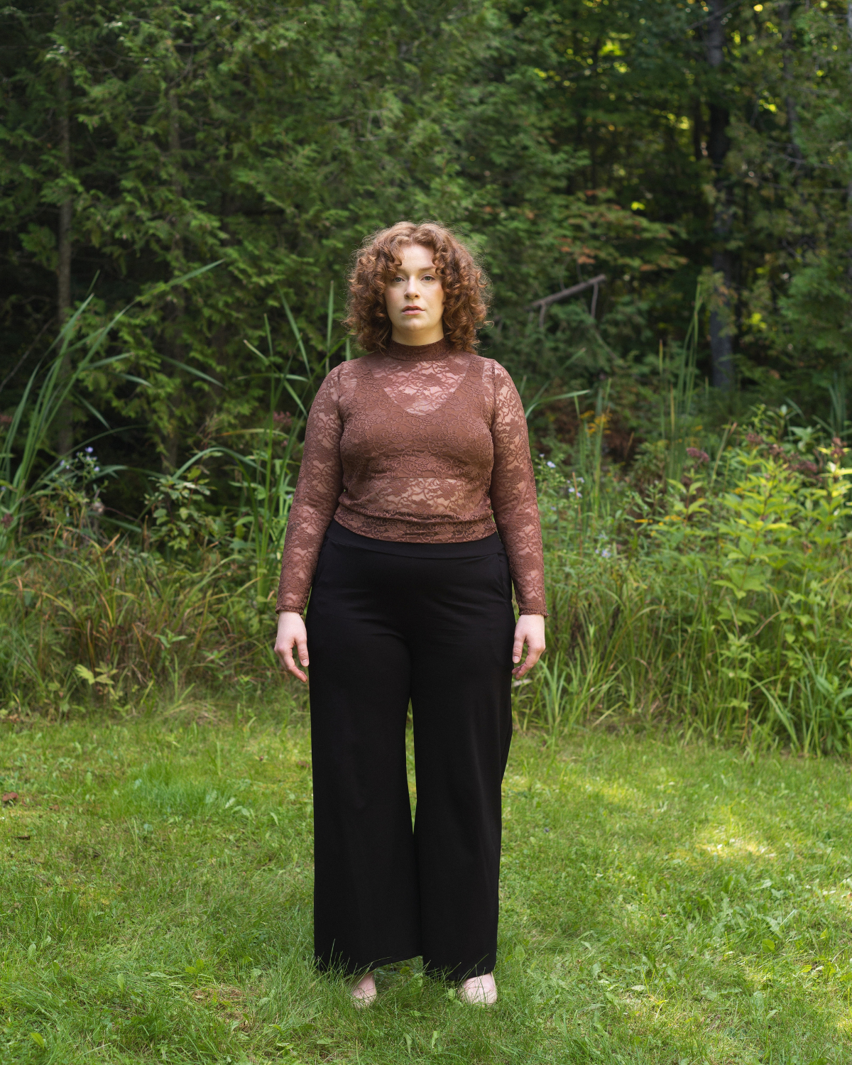 Waterfalls 2.0 | High Waisted Pants| Black