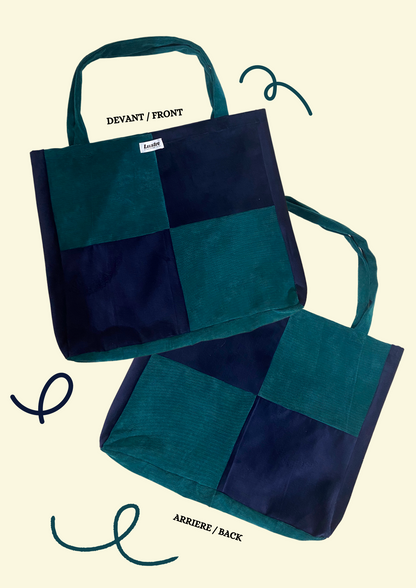Bits & Pieces | Corduroy Collection Zero Waste Tote Bags