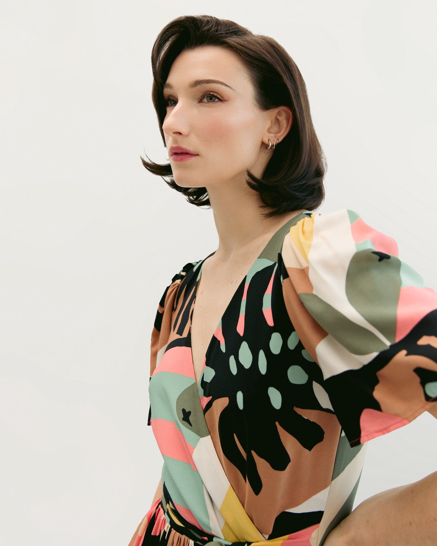 Free Falling | Robe Midi Portefeuille