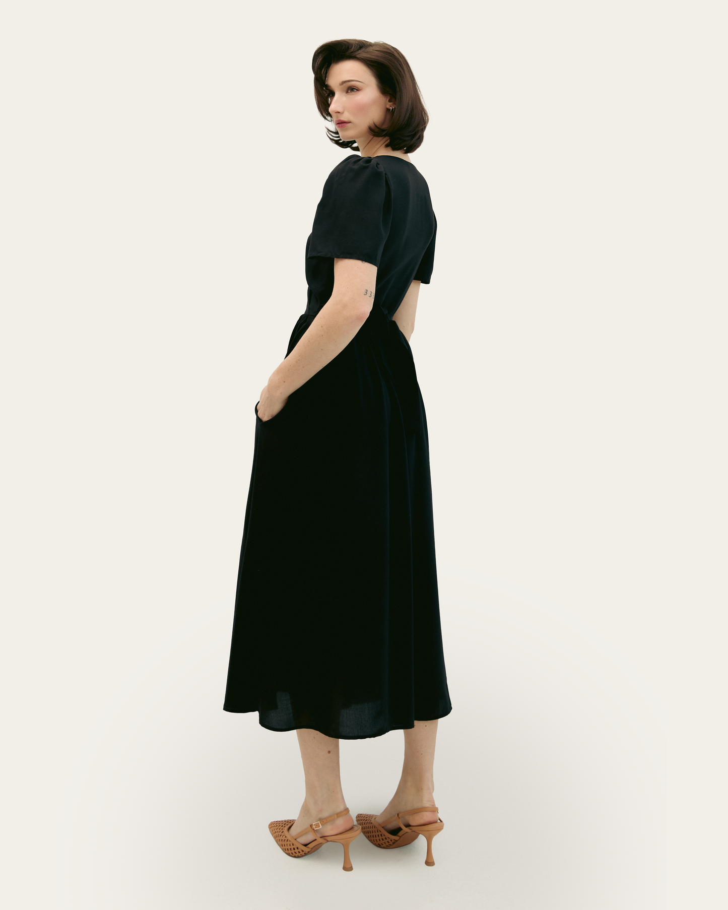 Free Falling | Robe Midi Portefeuille