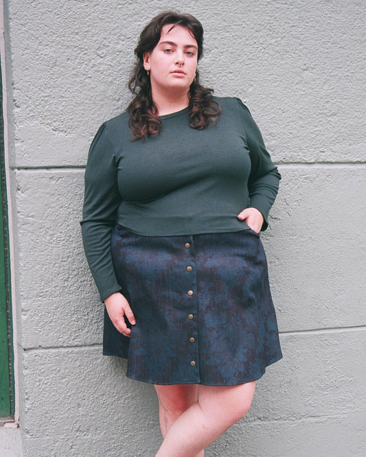 Riot | High-Waisted mini skirt