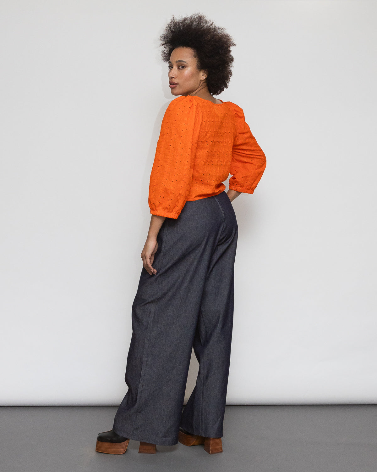 Naked Eye | Ballon Sleeves T-Shirt