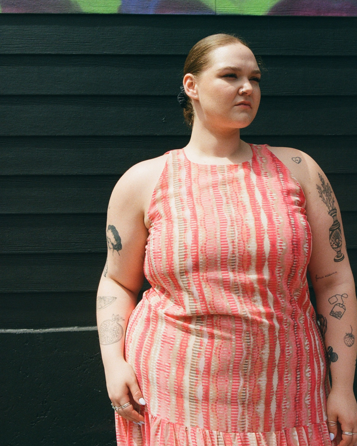 Pearls | A-Line Ruffle Dress