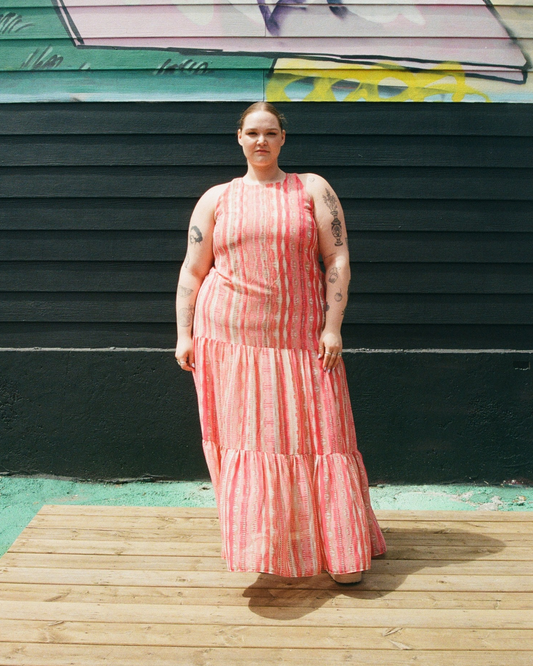Pearls | A-Line Ruffle Dress