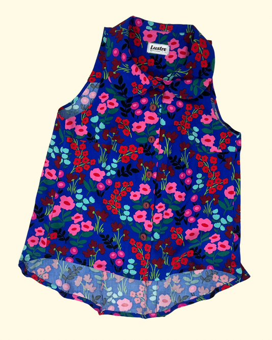 Get Back | Sleeveless Flowy Blouse