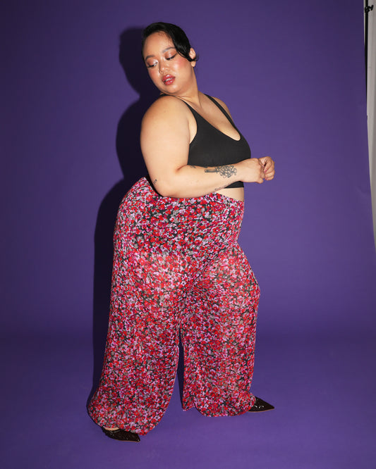 Jane Says | Chiffon Palazzo Pants