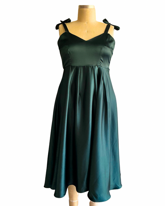 Fantastic Voyage | Robe trapèze texturée | SUR MESURE | Satin Matte
