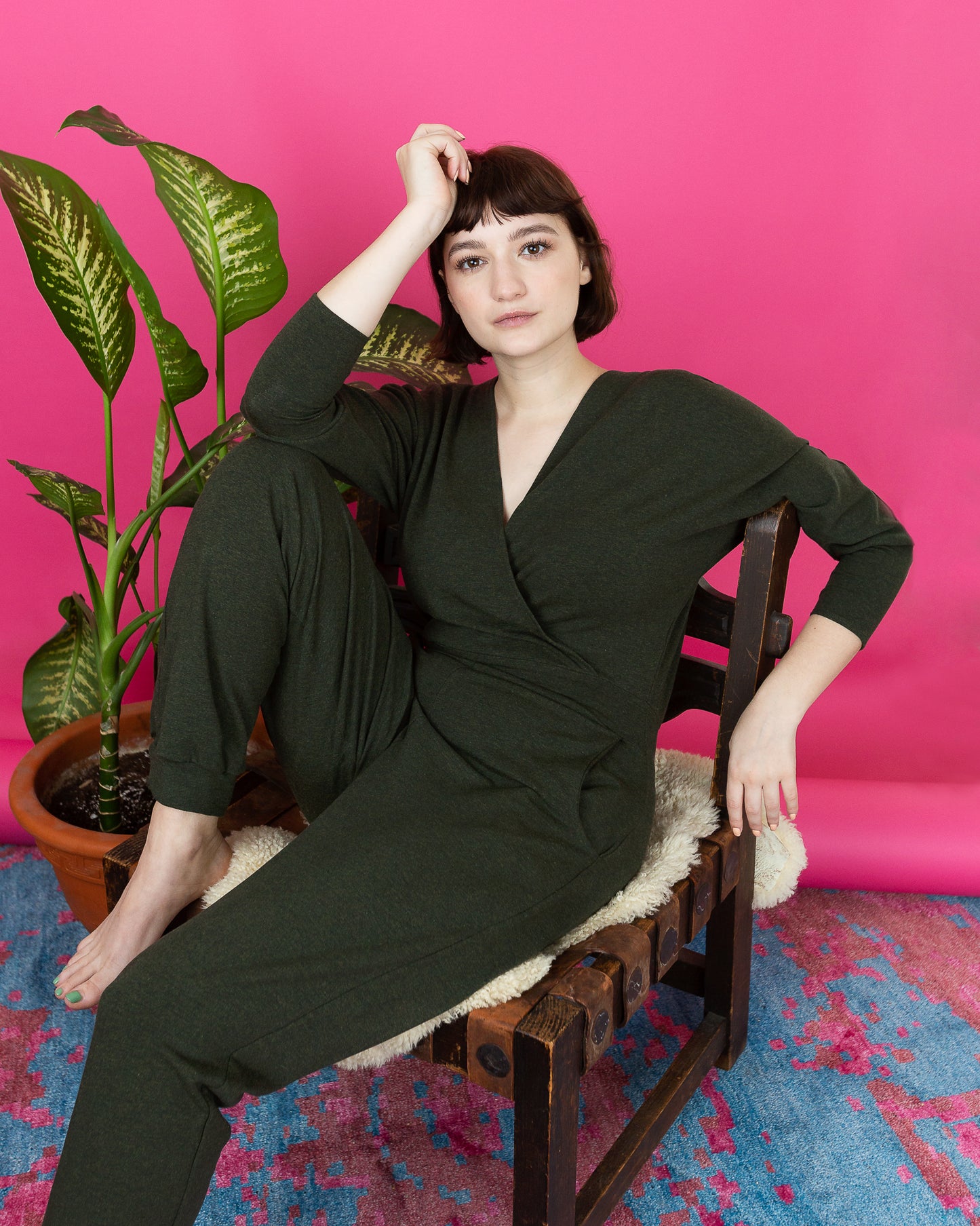 Moment of Bliss | French Terry Jumpsuit