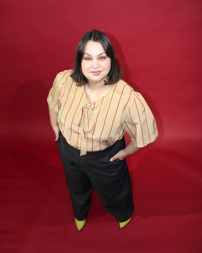 Honey Trap | Chemisier à nœud en soie