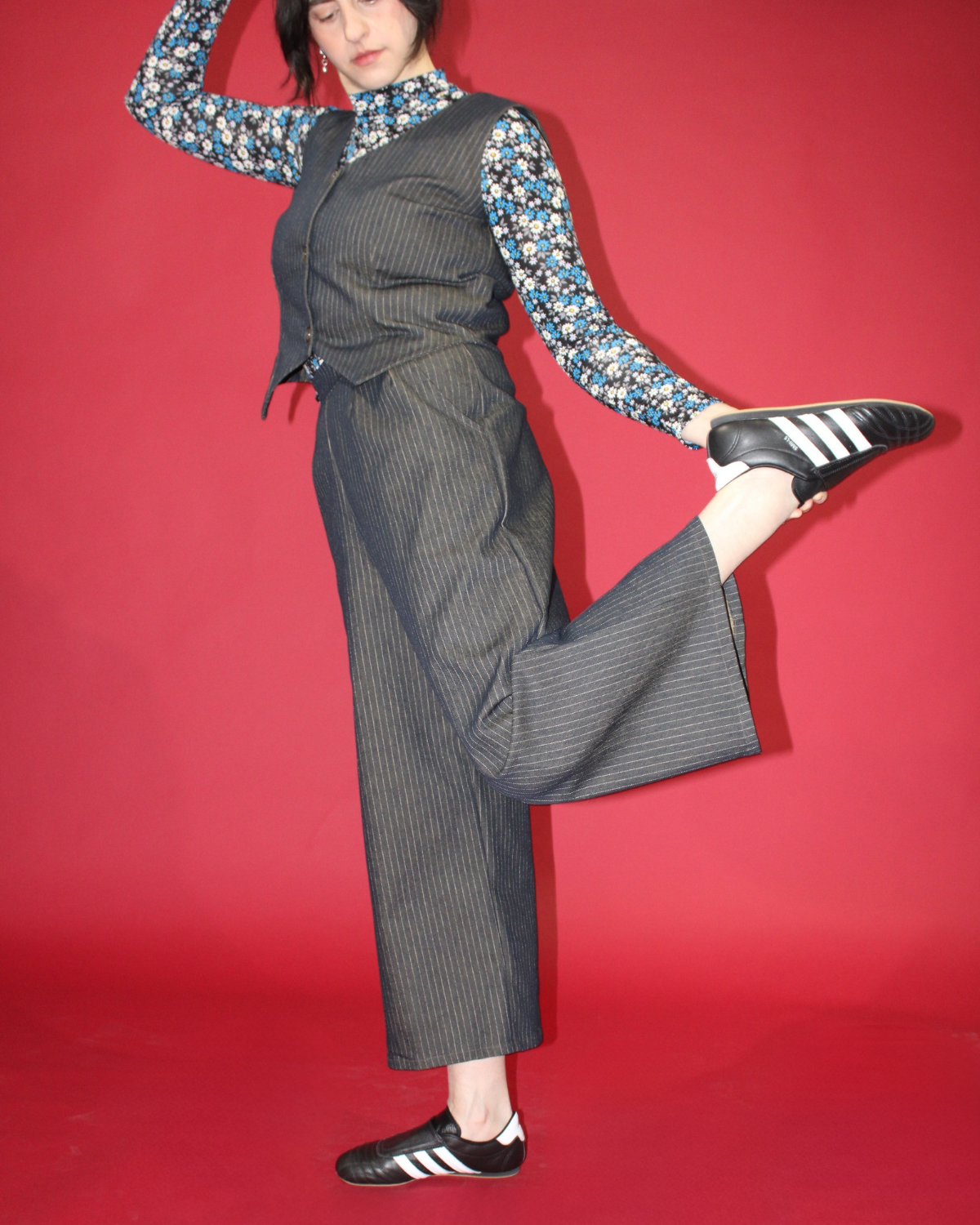 Eastside | Pantalon palazzo midi