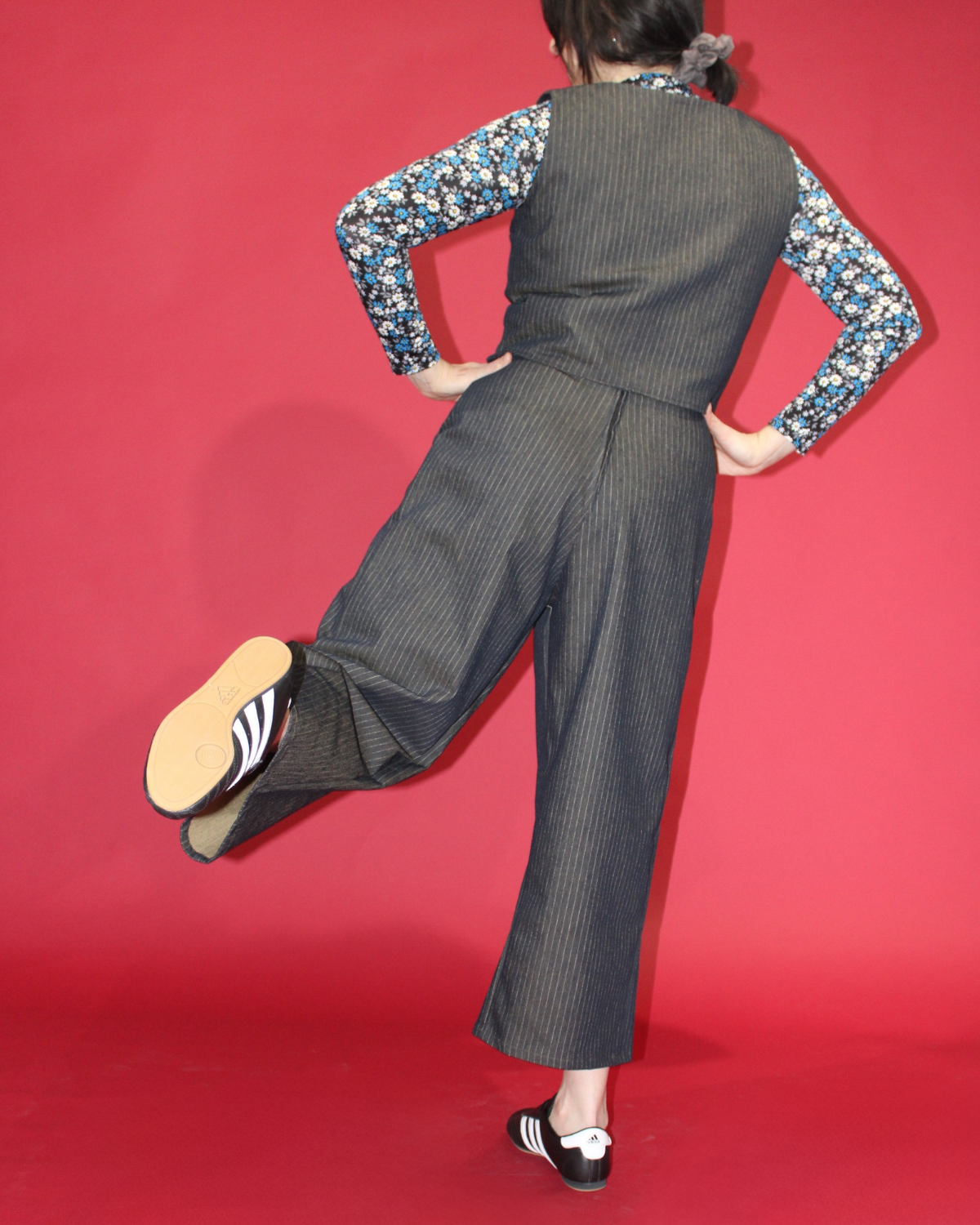 Eastside | Pantalon palazzo midi